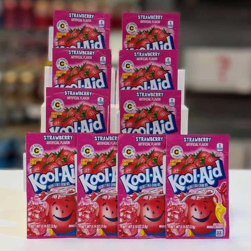 Kool aid strawberry - 3g, 10