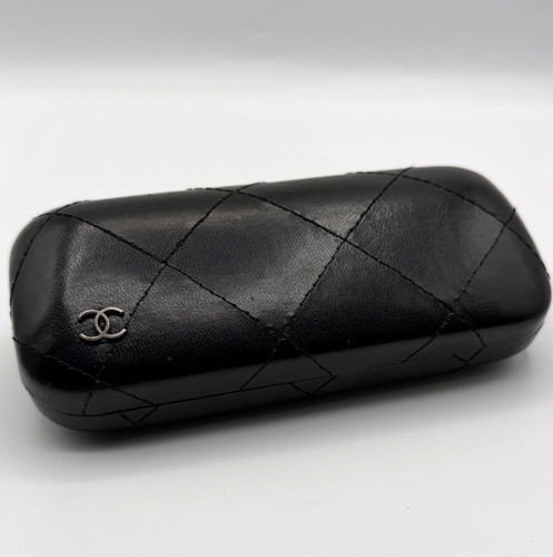 Chanel black quilted hard - black,