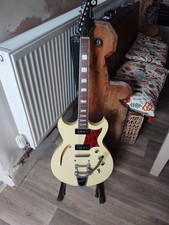 Reverend Tricky Gomes Semi-Hollow Electric Guitar with Bigsby