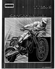YAMAHA TT-350-S-WORKSHOP
