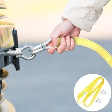 Tow Dolly Strap Replacement Tow Chain With Hook 4-meter Boat Trailer Winch Strap