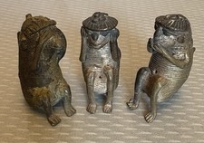 Old 3 Wise Monkeys Speak See
