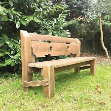 Rustic Garden Bench Handmade