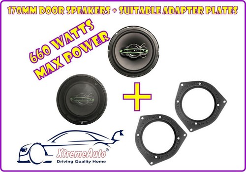 Front door rear speakers - rear, +