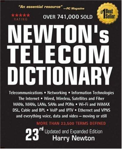 Newton telecom dictionary - telecom,