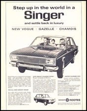 1966 1967 Singer Vogue UK