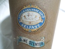 Antique 1920s Megaphone Loud Haler Toleware Acme Stentor