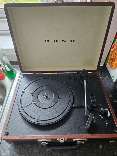 Bush record player - record,