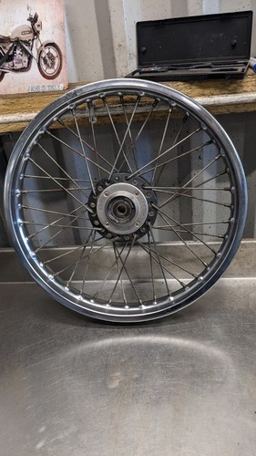 Kawasaki z400 front - kawasaki, wheel
