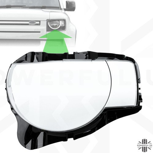 Headlight lens for - , land
