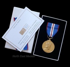 EIIR 2002 Golden Jubilee Medal in Box of Issue, Royal Mint COA