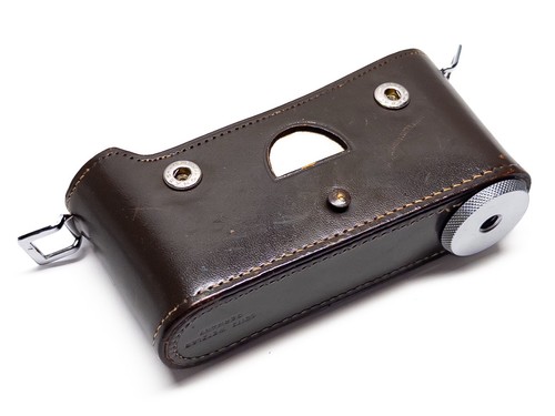 Leica leather carry case - leica,