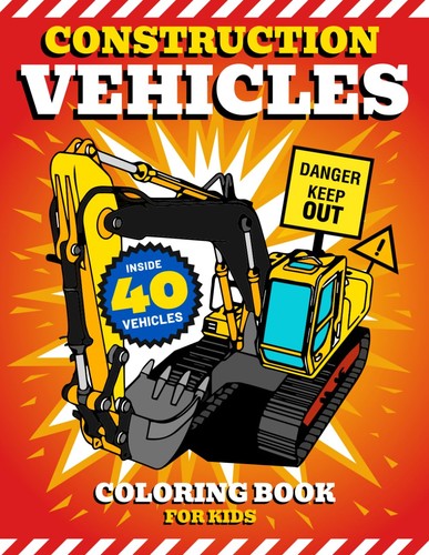 Construction vehicles coloring - vehicles,