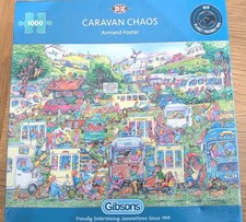 Gibsons 1000-Piece.Caravan Chaos