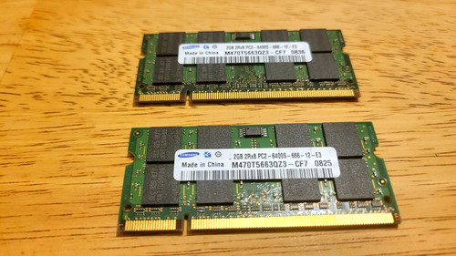 Samsung 4gb ddr2 - 4gb, 2gb)