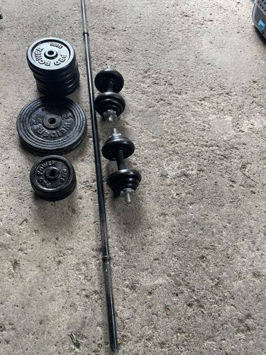 75kg weight plates used - 75kg,