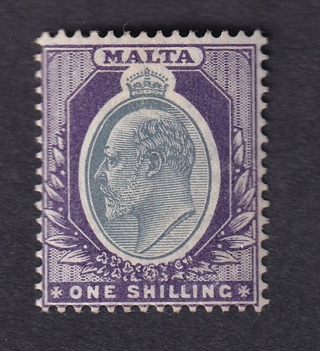 Malta 1903 kevii - 1/-, &