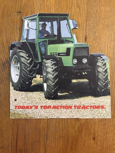 Deutz tractor brochure - tractor,