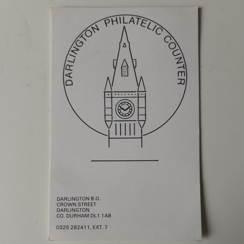 Darlington philatelic counter - darlington,