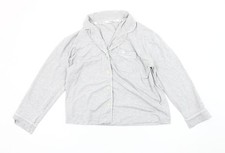Jack Wills Women's Grey Pyjama Shirt Size 8