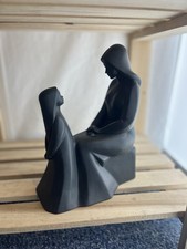 Royal Doulton Mother & Daughter Black Basalt HN2843 Figurine