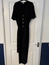 Topshop Black Jumpsuit