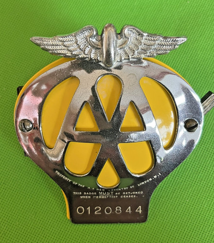 Vintage car badge no - vintage,