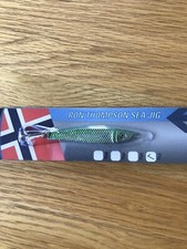 Ron Thompson - 21g Sea Jig Lure Pirk Sea Fishing Cod Bass Pollack Green & Silver