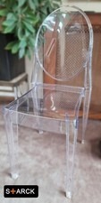 Victoria Ghost Chair design Kartell Phillipe STARCK CLEAR TRANSPARENT Single 