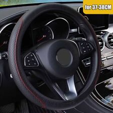 Black Leather Car Steering