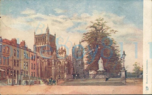 Bristol cathedral 1904 - bristol,