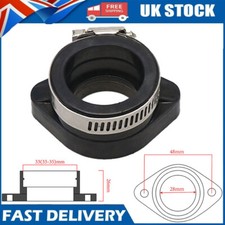 Dirt Bike 28mm/30mm Carburetor Manifold Flange Intake Adapter For Mikuni-VM24 26