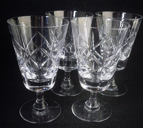 Set vintage tudor crystal - set,
