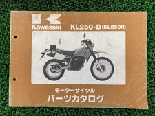 KL250R Parts List Kawasaki
