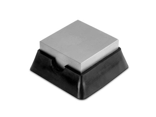 Steel bench block with - block, rubber