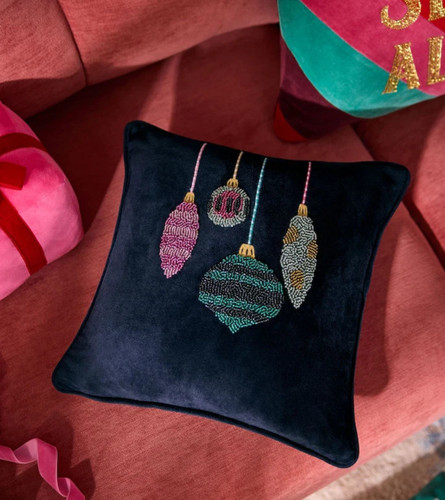 Gorgeous beaded navy christmas - gorgeous,
