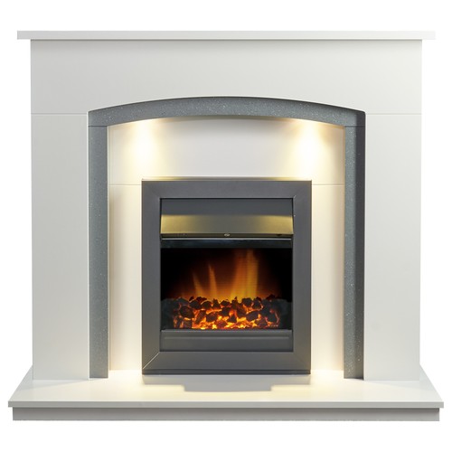 Adam savanna fireplace pure - savanna, in