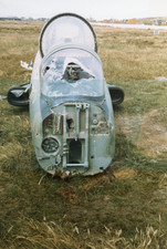 Wrecked Aermacchi MB-339 -