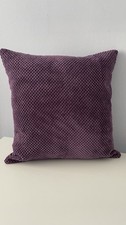 Intimates New Elin Plum Purple Soft Waffle Cushion Cover 42cm x 42cm with Inner