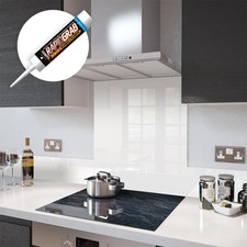 Glass splashbacks high gloss - high,