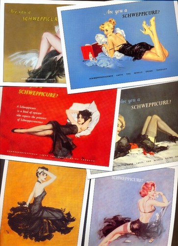 Modern postcards set six - modern, of