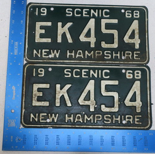 New hampshire license plate - hampshire,