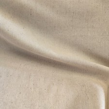 Linen Mix Fabric - Natural -