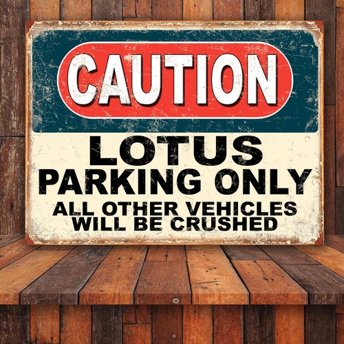 Funny caution lotus parking - funny,