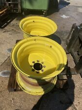 £299 +Vat John Deere 2x Turf  Tyre Rims AL207163 5020/5R Up To 2014 fire pit rim