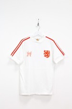 HOLLAND WORLD CUP 1974 CRUYFF #14 TOFFS RETRO AWAY FOOTBALL SHIRT,SIZE: SMALL