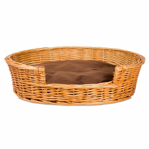 Honey color premium wicker dog - color,