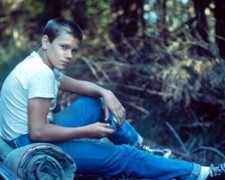 River Phoenix in t-shirt &