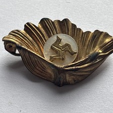 Isle Of Man Metal Badge. 