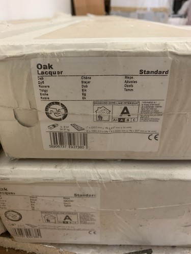 Natural oak style wood